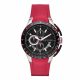 RELOJ ARMANI EXCHANGE/ CORREA ROJA DE SILICONA, CAJA DE ACERO INOXIDABLE, CABALLERO