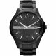 RELOJ AX/ CORREA NEGRA DE ACERO INOXIDABLE, CAJA DE ACERO INOXIDABLE, CABALLERO