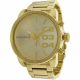 RELOJ DIESEL/ CORREA DORADA DE ACERO INOXIDABLE, CAJA DE ACERO INOXIDABLE, CABALLERO