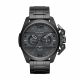 RELOJ DIESEL/ CORREA NEGRA DE ACERO INOXIDABLE, CAJA DE ACERO INOXIDABLE, CABALLERO