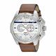 RELOJ DIESEL/ CORREA MARRON DE CUERO, CAJA DE ACERO INOXIDABLE, CABALLERO