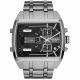 RELOJ DIESEL/ CORREA PLATEADA DE ACERO INOXIDABLE, CAJA DE ACERO INOXIDABLE, CABALLERO
