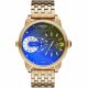RELOJ DIESEL/ CORREA DORADA DE ACERO INOXIDABLE, CAJA DE ACERO INOXIDABLE, CABALLERO