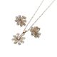 JUEGO CADENA ARETES