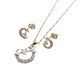 JUEGO CADENA ARETES