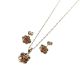 JUEGO CADENA ARETES