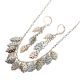 JUEGO CADENA ARETES