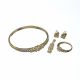 JUEGO ARETES/DIJE/PULSERA/ANILLO