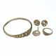 JUEGO ARETES/DIJE/PULSERA/ANILLO