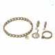 JUEGO ARETES/DIJE/PULSERA/ANILLO