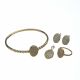 JUEGO ARETES/DIJE /PULSERA/ANILLO