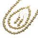 JUEGO CADENA/ARETES/PULSERA