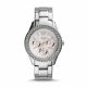 RELOJ FOSSIL/ CORREA PLATEADA DE ACERO INOXIDABLE, CAJA DE ACERO INOXIDABLE, DAMA