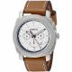 RELOJ FOSSIL/ CORREA MARRON DE CUERO, CAJA DE ACERO INOXIDABLE, CABALLERO