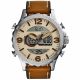 RELOJ FOSSIL/ CORREA CARAMEL DE CUERO, CAJA DE ACERO INOXIDABLE, CABALLERO