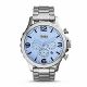 RELOJ FOSSIL/ CORREA PLATEADA DE ACERO INOXIDABLE, CAJA DE ACERO INOXIDABLE, CABALLERO