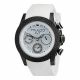 RELOJ MULCO NUIT MIA/ CORREA BLANCA DE SILICONA, CAJA DE ACERO INOXIDABLE, DAMA