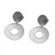 Aretes Largos Rodio