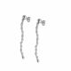 Aretes Largos Diamantados