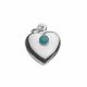 Dije De Corazon Con Piedra