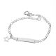 Pulsera con Placa de Niño/a