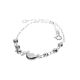 Pulsera Con Bolita Diamantada