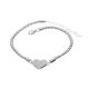Pulsera Con Dijes De Corazon